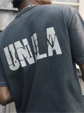 J.Crew & Union LA Graphic Heavyweight T Shirt Medium